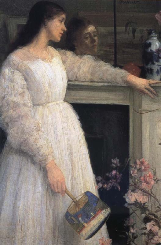 James Mcneill Whistler The Little White Girl Symphony in White no.2 1864